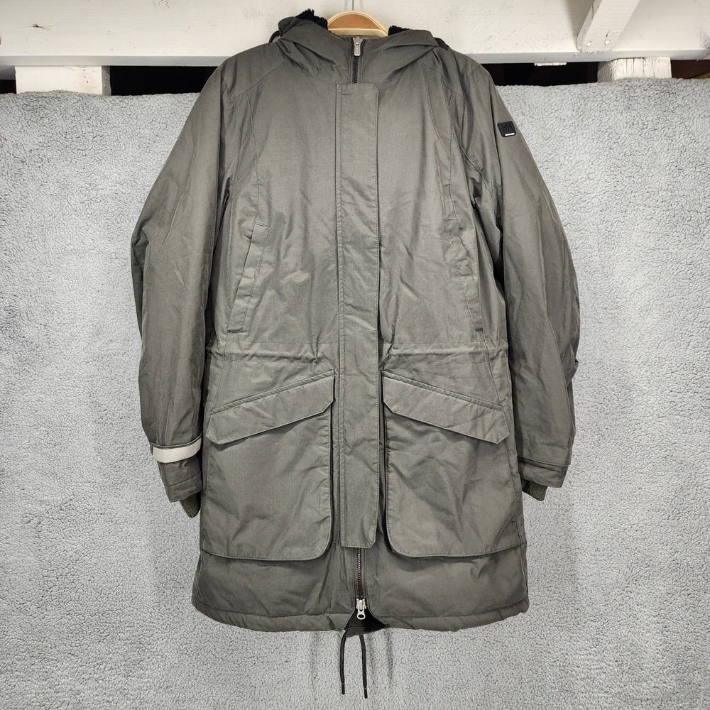 Helly Hansen W Vega Parka Women's Large Regular Fit Gray‎ Waterproof Hooded Coat